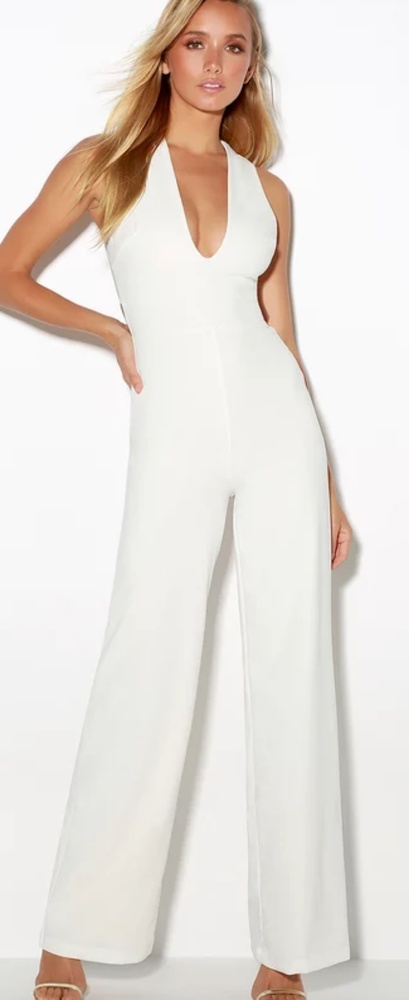 White jumpsuit